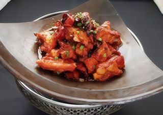 Coaste de porc dulci-acrișoare