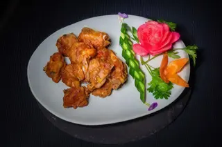 Coasta de porc ganbian picante