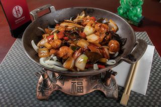 Creveți huoguo extrapicanți