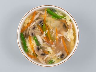 A07.Supa de pui cu ciuperci