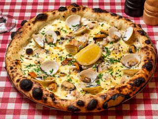 Pizza Frutti di Mare Bianco