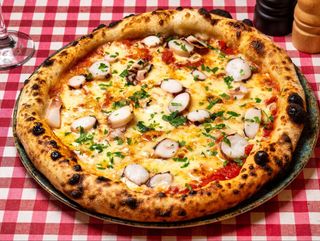 Pizza Tentacoli al Rosso