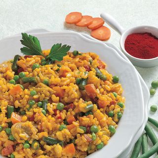 Risotto zaferano con verdure