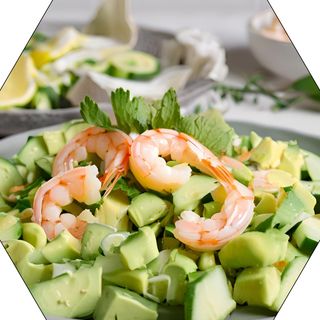 Salata de creveti cu avocado