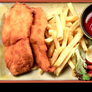 Mini snitele cu cartofi dolar chips si sos de usturoi