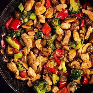 Tigaie picanta de porc