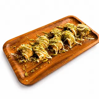 PISTACHIO SUSHI CREPES