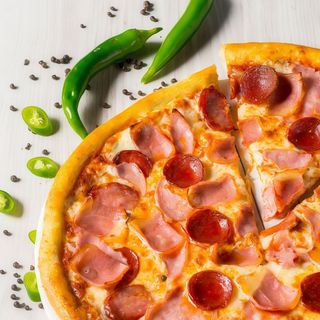 Pizza Quattro Carni mare