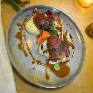 Rasol de miel cu piure fin aromatizat cu trufe