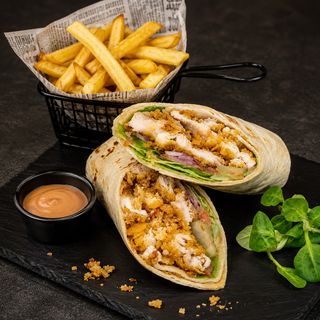 Wrap de pui si cartofi prajiti - 380/180 g