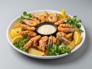 Shrimp and chips 400/700g 2 persoane