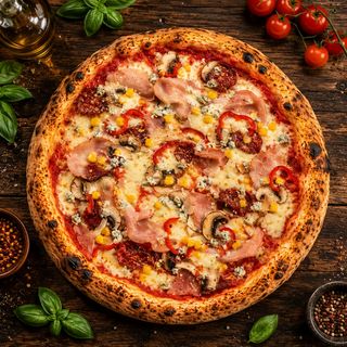 Pizza Quattro Amici - 26cm