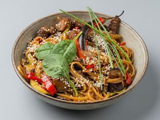 Wok din muschiuleţ de porc