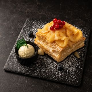 Tartă de mere cu înghețată - 280g