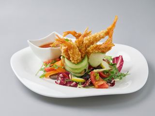 Creveti Tempura & sos sweet chilli