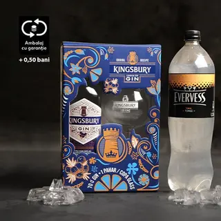 Pachet Gin Kingsbury Tonic