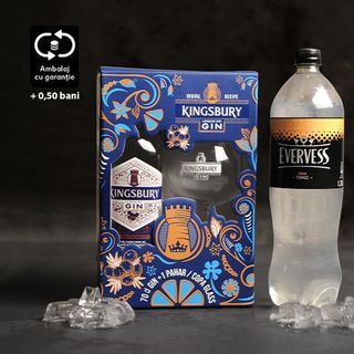 Pachet Gin Kingsbury Tonic