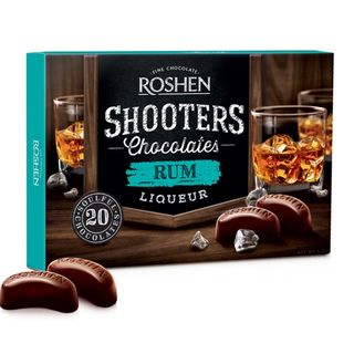 Roshen Praline Shooters Rum Liqueur 150g