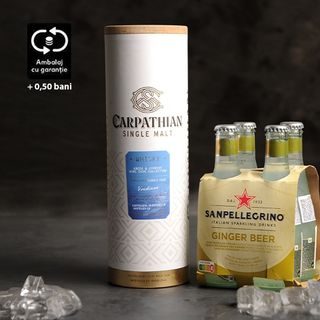 Pachet Carpathian Single Malt Vradiano