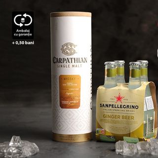 Pachet Carpathian Single Malt Cognac