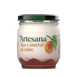Artesana iaurt din lapte vaca cu caise 160g
