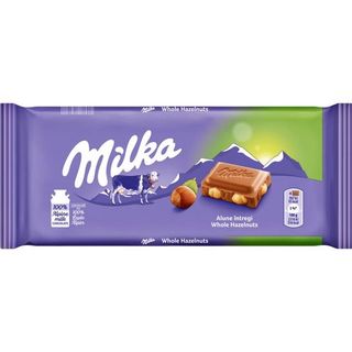 Milka Tableta Alune Intregi 100G