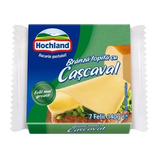 Hochland Branza topita felii cu cascaval 140gr