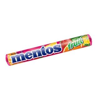 Mentos Fruit Drajeuri Gumate 38gr