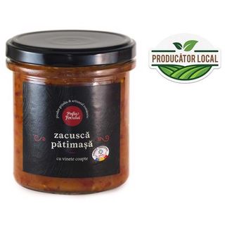 Pofta Focului Zacusca Patimasa cu Vinete Coapte..