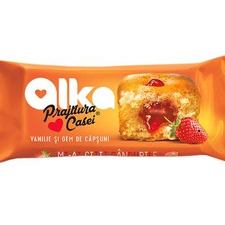 Alka Prajitura Casei Capsuni Si Vanilie 35gr