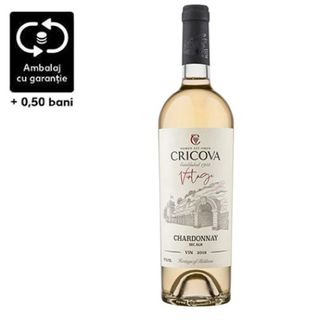 Cricova Vintage Chardonnay SEC 0.75L