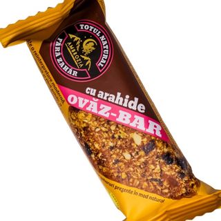 Ambrozia Baton cu Ovaz Arahide Fructe Uscate 60g