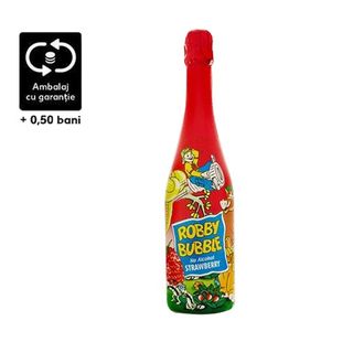 Robby Bubble Capsuni 750ml