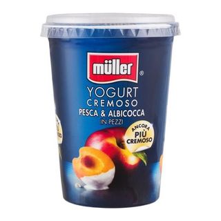Muller Iaurt cu piersici-caise 500gr
