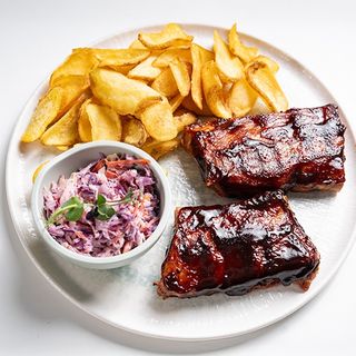 Coaste de porc barbeque