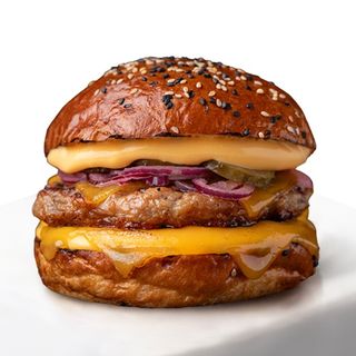 Golden Smoke Turkey Burger