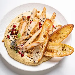 Hummus cu Pui
