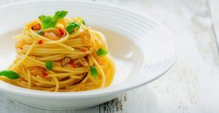 Spaghete aglio oglio