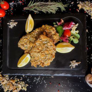 Snitel de pui cu seminte