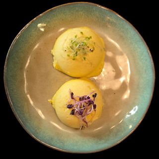 Polenta cu blue cheese