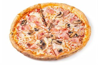 PIZZA PROSCIUTTO E FUNGHI