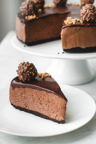 Cheesecake cu nutella