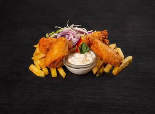 Rántott csirke szárny/Aripi pane