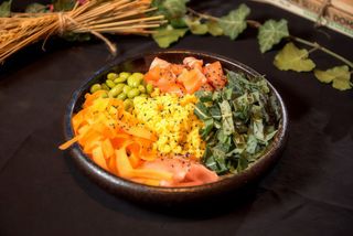Salmon bowl