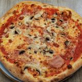 PROSCIUTTO COTTO E FUNGHI 30 CM