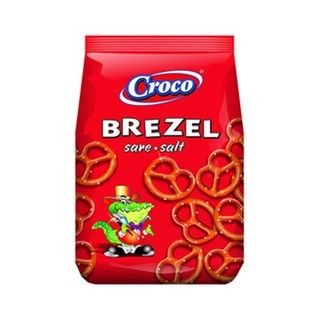 Croco Mini Brezel Cu Sare 80gr