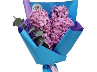 Buchet cu 3 zambile roz