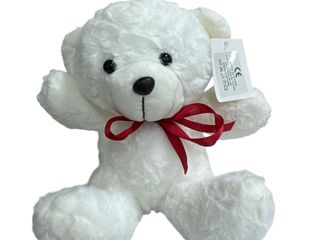 Ursulet de pluș alb