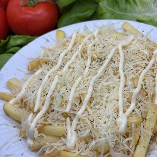 Cartofi cu parmezan si usturoi