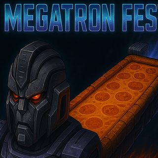 MEGATRON FEST la Metru 100x30 cm